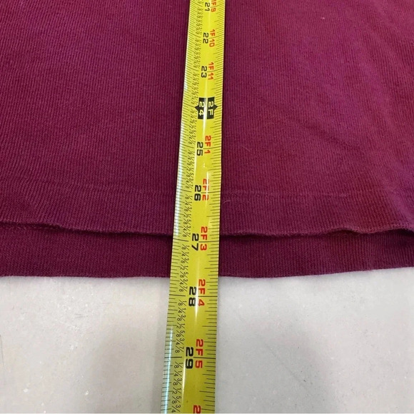 2 Polo Ralph Lauren 1/4 Zip Sweaters Estate Rib 1-gray1-burgundy Sz XL - Picture 7 of 13